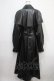 画像2: Melt the lady / レザーコート  黒 Y-25-04-15-154-PU-JA-SZ-C019 (2)