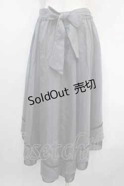 画像2: axes femme / フィッシュテールスカート M グレー Y-25-04-15-155-AX-SK-SZ-ZY
