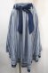 画像1: axes femme POETIQUE / ストライプ柄イレヘムスカート  サックス Y-25-04-15-167-AX-SK-SZ-ZY (1)