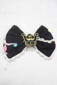 metamorphose / くまパティシエブローチ&コーム  黒 Y-25-04-15-015-ME-AC-SZ-ZY