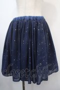 Rydia / リバーシブルスカート M 紺 Y-25-04-15-171-PU-SK-SZ-ZY