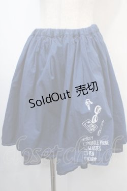 画像3: Rydia / リバーシブルスカート M 紺 Y-25-04-15-171-PU-SK-SZ-ZY