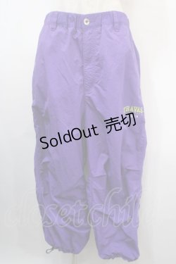 画像1: TRAVAS TOKYO / Patch nylon adjuster pants/ワッペンナイロンアジャスターパンツ F パープル Y-25-04-15-194-PU-PA-SZ-ZT340