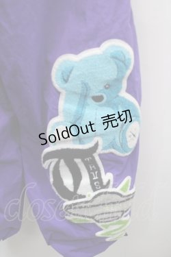 画像3: TRAVAS TOKYO / Patch nylon adjuster pants/ワッペンナイロンアジャスターパンツ F パープル Y-25-04-15-194-PU-PA-SZ-ZT340