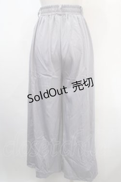画像2: NieR Clothing / がおまる刺繍パンツ  グレー Y-25-04-15-196-PU-PA-SZ-ZY