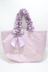 Maison de FLEUR / BAGデイジービジューリボンフリルバッグ  ラベンダー Y-25-04-15-018-LO-BG-SZ-ZY