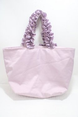 画像2: Maison de FLEUR / BAGデイジービジューリボンフリルバッグ  ラベンダー Y-25-04-15-018-LO-BG-SZ-ZY