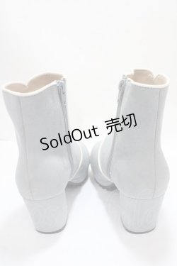 画像3: axes femme POETIQUE / チャイナ釦ブーツ S サックス Y-25-04-15-019-AX-SH-SZ-ZY