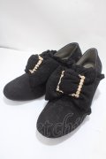 axes femme kawaii / ロココシューズ S 黒 Y-25-04-15-020-AX-SH-SZ-ZY