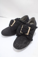axes femme kawaii / ロココシューズ S 黒 Y-25-04-15-020-AX-SH-SZ-ZY