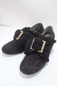 axes femme kawaii / ロココシューズ S 黒 Y-25-04-15-020-AX-SH-SZ-ZY