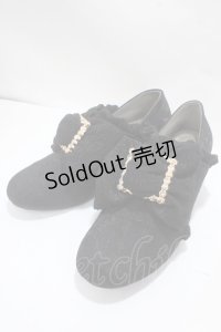 axes femme kawaii / ロココシューズ S 黒 Y-25-04-15-020-AX-SH-SZ-ZY