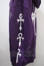 画像3: 【SALE】REFLEM / ロゴラインストーンパーカー F パープル Y-25-04-15-024-PU-TO-SZ-ZT316 (3)