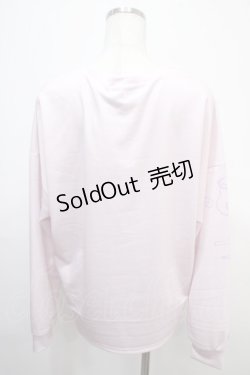 画像2: ACDC RAG / 偶像天使 ロンT  ピンク Y-25-04-15-031-PU-TO-SZ-ZY