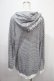 画像2: NieR Clothing / 総柄ZIPパーカー  白 Y-25-04-15-032-PU-TO-SZ-ZY (2)