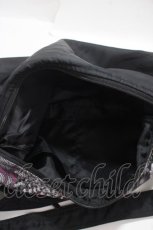 画像3: 【SALE】Qutie Frash / 和柄ナイロンショルダーバック  黒 Y-25-04-15-003-QU-BG-SZ-ZTK021 (3)