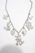 Jane Marple / トランプモチーフネックレス  シルバー Y-25-04-17-001-JM-AC-SZ-ZY