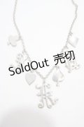 Jane Marple / トランプモチーフネックレス  シルバー Y-25-04-17-001-JM-AC-SZ-ZY