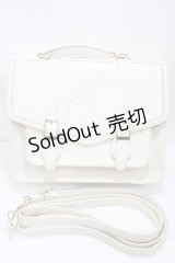 Amavel / Fantasy Decoraサッチェルバッグ  アイボリー Y-25-04-17-062-CA-BG-SZ-ZY