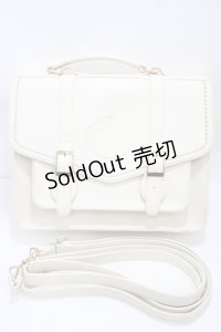 Amavel / Fantasy Decoraサッチェルバッグ  アイボリー Y-25-04-17-062-CA-BG-SZ-ZY