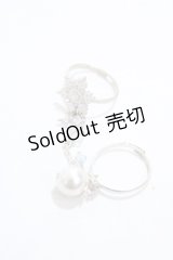 axes femme / スノーフレークダブルリング  シルバー Y-25-04-17-008-AX-AC-SZ-ZY