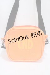 Candy Stripper / CND SQUARE SHOULDER BAG  オレンジ Y-25-04-17-064-PU-BG-SZ-ZY