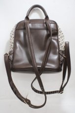 画像2: 【SALE】axes femme / モノグラム柄ミニリュック  ベージュ Y-25-04-17-065-AX-BG-SZ-ZTK020 (2)