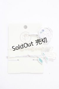 axes femme / 封蝋モチーフヘアピンセット  シルバー Y-25-04-17-009-AX-AC-SZ-ZY