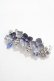 画像1: axes femme / 紫陽花モチーフバレッタ  シルバー Y-25-04-17-010-AX-AC-SZ-ZY (1)