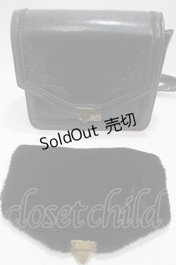 画像3: axes femme / 2WAYファーバッグ  黒 Y-25-04-17-071-AX-BG-SZ-ZY