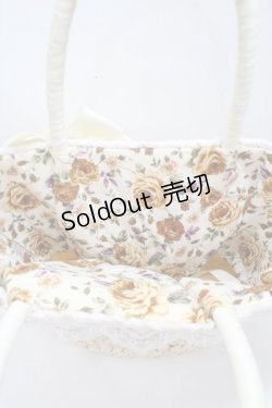 画像3: axes femme / レース×リボンかごバッグ   Y-25-04-17-073-AX-BG-SZ-ZY