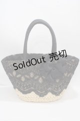 axes femme / レース×リボンかごバッグ   Y-25-04-17-074-AX-BG-SZ-ZY