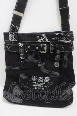 画像1: h.ANARCHY / ベルトバッグ  黒 Y-25-04-17-077-HN-BG-SZ-ZY