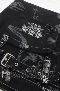画像3: h.ANARCHY / ベルトバッグ  黒 Y-25-04-17-077-HN-BG-SZ-ZY