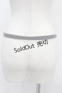 画像2: axes femme / 花モチーフチェーンベルト  シルバー Y-25-04-17-079-AX-ZA-SZ-ZY