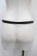 画像2: axes femme / 花モチーフチェーンベルト  シルバー Y-25-04-17-079-AX-ZA-SZ-ZY (2)