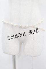 axes femme / パールチェーンベルト  ゴールド Y-25-04-17-083-AX-ZA-SZ-ZY