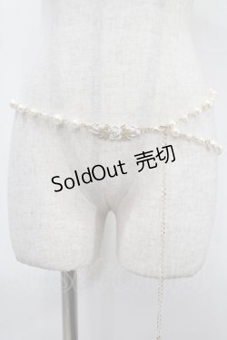 画像1: axes femme / パールチェーンベルト  ゴールド Y-25-04-17-083-AX-ZA-SZ-ZY