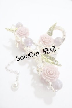 画像1: axes femme POETIQUE / ローズヘアークリップ  ゴールド Y-25-04-17-012-AX-AC-SZ-ZY