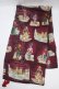 画像1: Jane Marple / Old Englandのスカーフ  ボルドー Y-25-04-17-086-JM-ZA-SZ-ZY (1)
