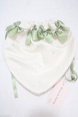 Maison de FLEUR / EC限定いちご巾着  白 Y-25-04-17-087-LO-BG-SZ-ZY