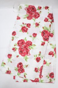 Jane Marple / English Rosesスカーフ  オフ×ローズ Y-25-04-17-093-JM-ZA-SZ-ZY