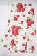 画像1: Jane Marple / English Rosesスカーフ  オフ×ローズ Y-25-04-17-093-JM-ZA-SZ-ZY (1)