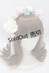 BABY,THE STARS SHINE BRIGHT / Fantasy Flower Princessお花カチューシャ  ピンク Y-25-04-17-096-BA-AC-SZ-ZY