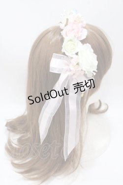 画像3: BABY,THE STARS SHINE BRIGHT / Fantasy Flower Princessお花カチューシャ  ピンク Y-25-04-17-096-BA-AC-SZ-ZY