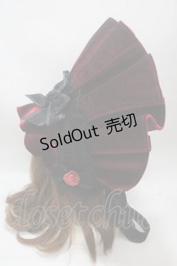 画像4: HoshibakoWorks / Rozen Maiden x HoshibakoWorks　真紅ボンネット  ベルベット Y-25-04-17-097-LO-AC-SZ-ZY