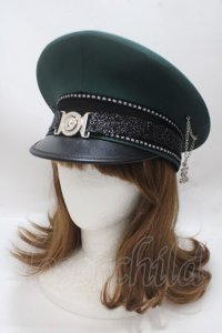 ALICE and the PIRATES / hat 迷宮POLICEハット  グリーン Y-25-04-17-098-PA-AC-SZ-ZY