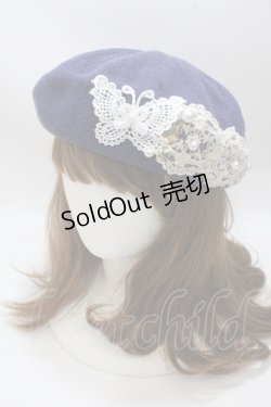 画像1: axes femme / サマーベレー 57cm 紺 Y-25-04-17-103-AX-AC-SZ-ZY