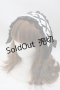 Ank Rouge / ジャージヘッドドレス  ブラック Y-25-04-17-104-CA-AC-SZ-ZY