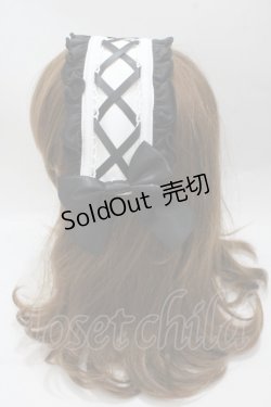 画像2: Ank Rouge / ジャージヘッドドレス  ブラック Y-25-04-17-104-CA-AC-SZ-ZY